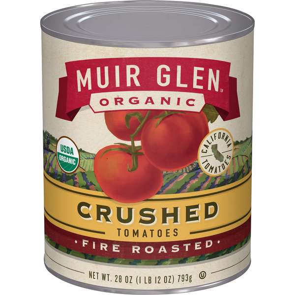 Muir Glen Muir Glen Organic Tomatoes 28 oz. Crushed Fire Roasted, PK12 725342-29043